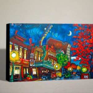 MONCTON – The Capitol Theatre   –  Print on stretched canvas (ready to hang)