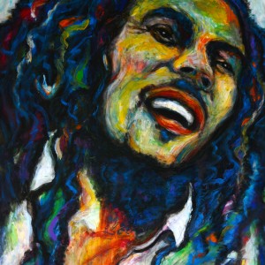 High quality canvas art, ready to hang – Bob Marley