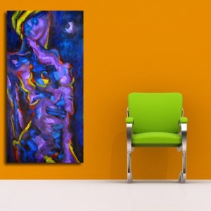 High quality print on stretched canvas – Nude # 13