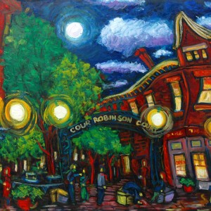 MONCTON – Robinson Court   –  Print on stretched canvas (ready to hang)